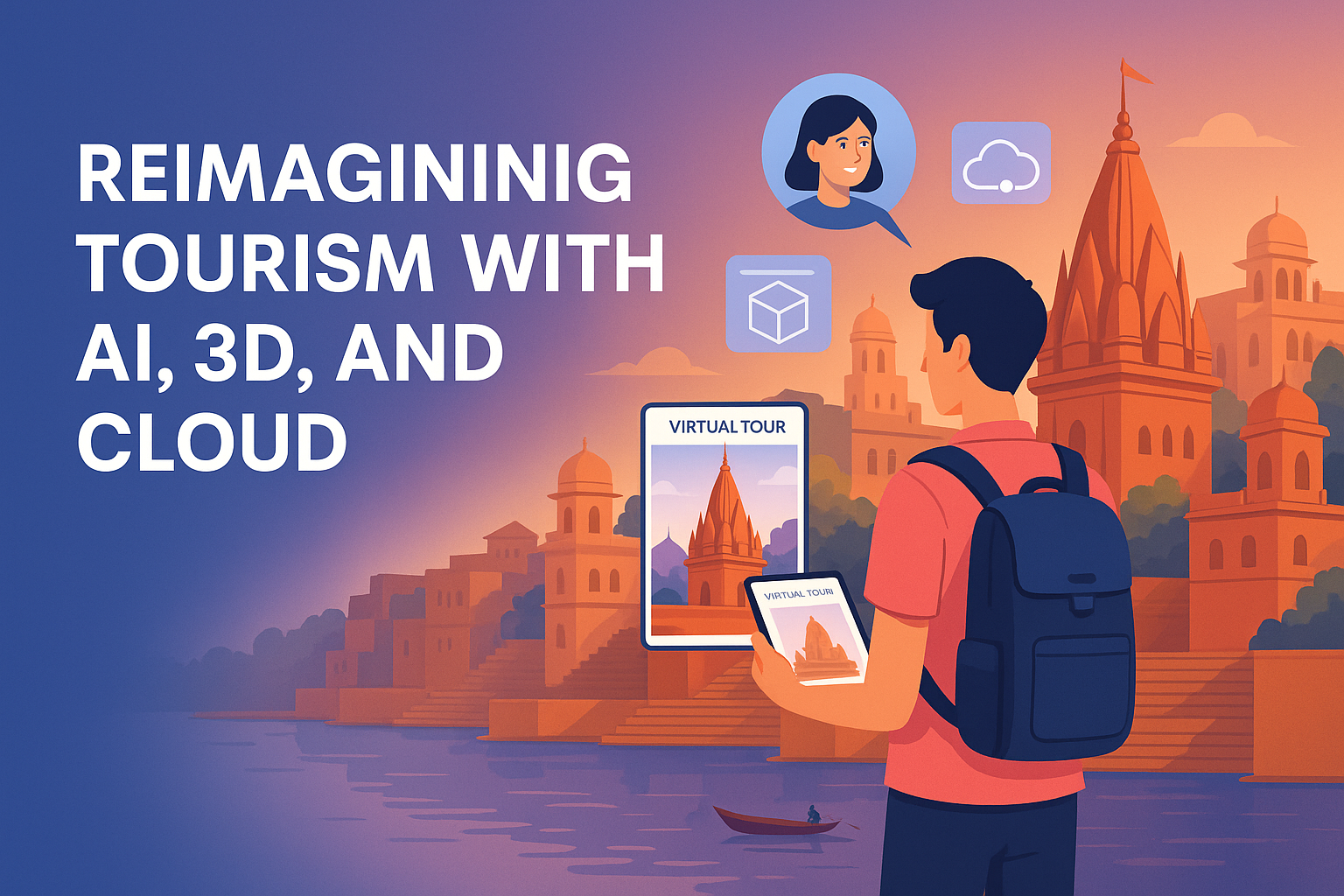 Reimagining Tourism and Heritage with AI, 3D, and Cloud